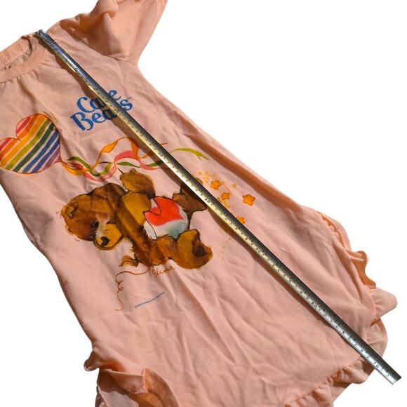 Vintage Care Bears Nightgown Tenderheart 1983 Retro 80s Pajamas - Picture 7 of 7
